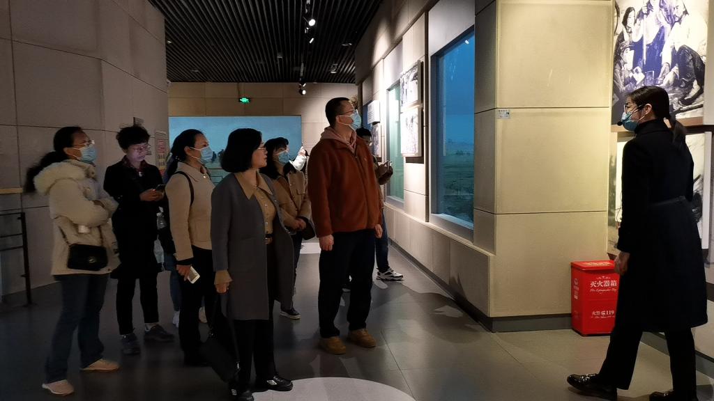 外国语学院开展“贯彻党的二十大精神，焦裕禄公仆情怀实地研学”主题党日活动